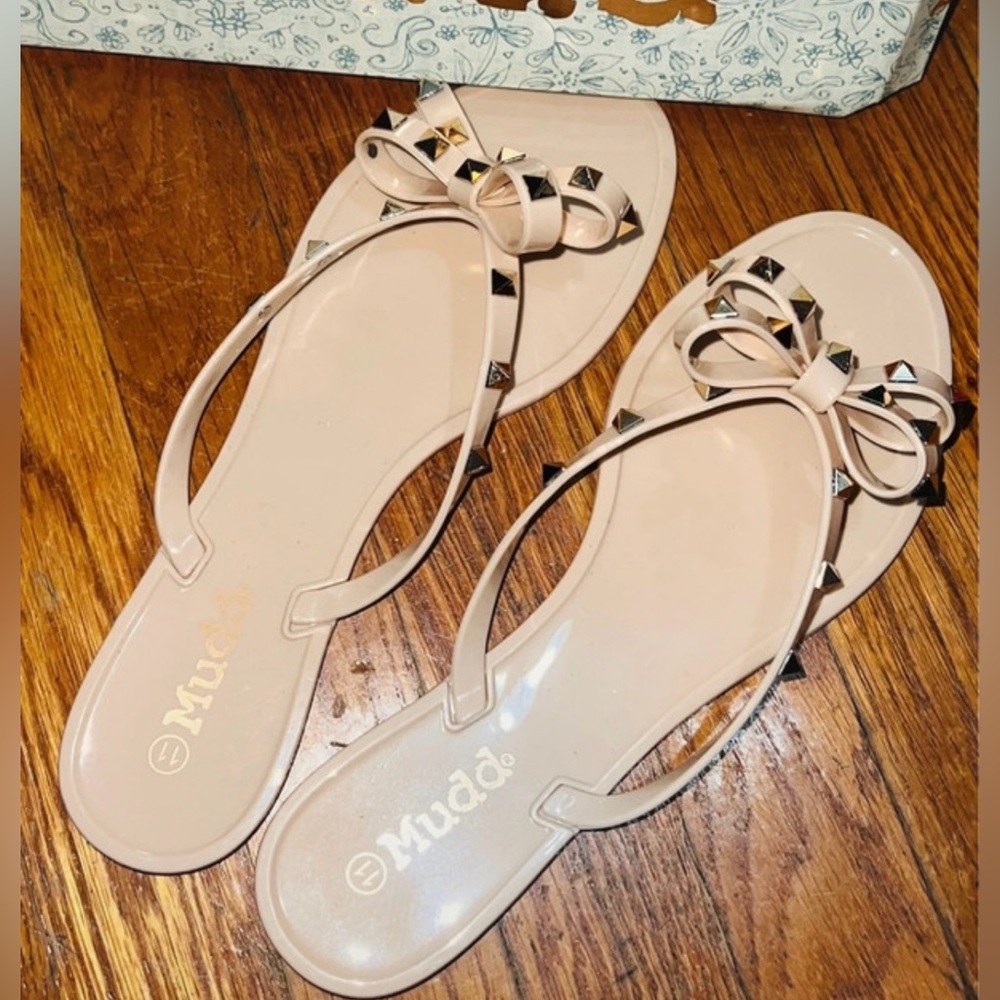 Beige Mudd Sandals